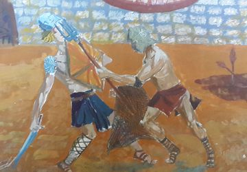 картина рыцарский турнир