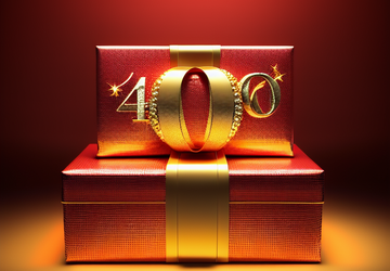 How to make a gift for 40th anniversary