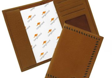 Обложка для паспорта CANGURIONE 3308-004 DP Tan
