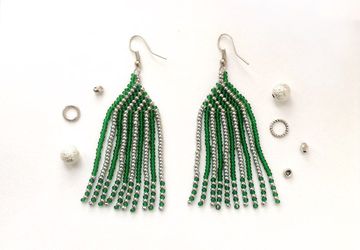 Серьги "Silver fir"