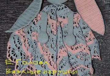 Зайка-сплюшка Зефирка