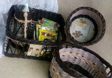 Набор плетеных изделий
