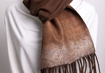 Валяный шарф "Мисс Браун"