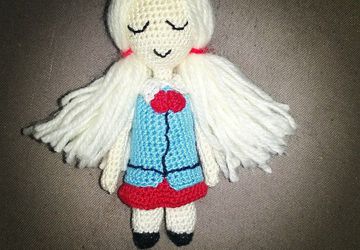 брелок малышка школьница