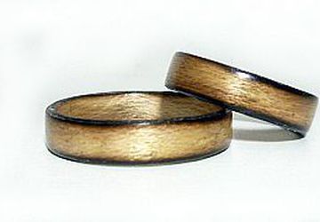 Кольцо из букового шпона "ВЕСТА"