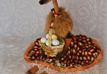 Интерьерная игрушка "Лиса Патрикеевна"