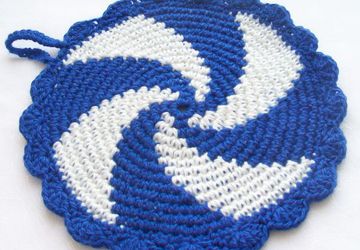 Прихватки крючком