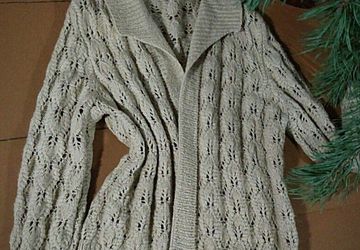 Кофта женская ажурная