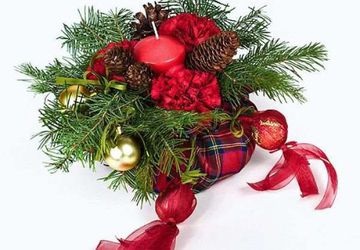 Новогодние композиции своими руками