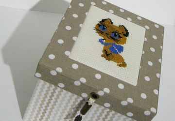 Шкатулка Котенок Гав