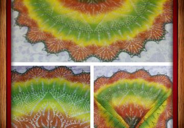 Шаль *Краски осени"