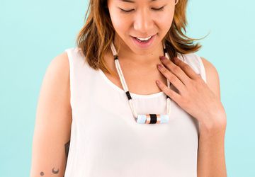 Ожерелье медный медальон своими руками