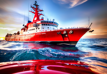 How to make a gift for coast guard
