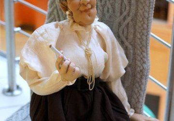 Авторская кукла "Фаина Раневская"