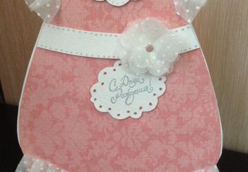 Открытка для девочки