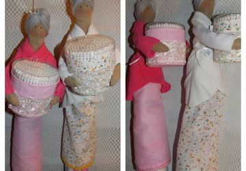 Феечка хранительница ватных палочек и ватных дисков