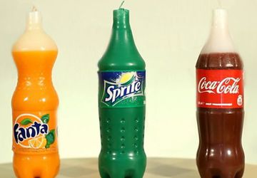 Декоративные свечи своими руками