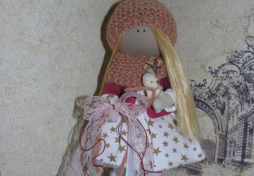 Текстильная кукла Звёздочка