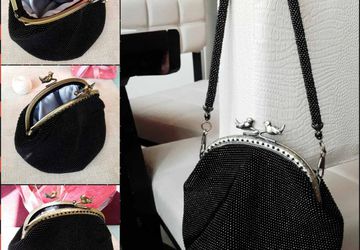 Сумка из бисера ручной работы