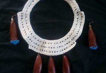 Колье+серьги