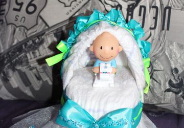 Торт из памперсов )коляска как для маленьких джентльменов так и принцесс