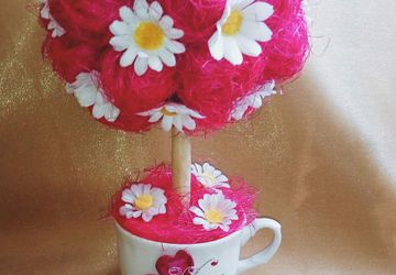 Топиарий"Розовые мечты"