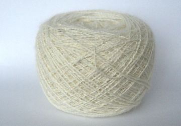 Пряжа из кроличьего пуха (Немецкая ангора). Ручная работа