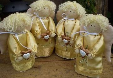 Как сделать рождественского ангела