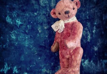 Миша Пузик, винтажный мишка тедди