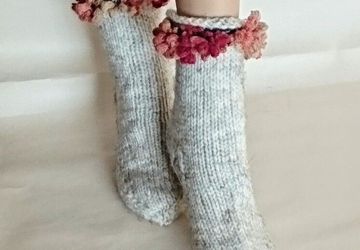 Носки- домашняя обувь