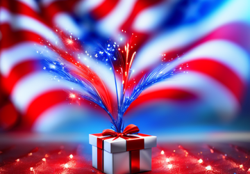 How to make a gift for 4th of July