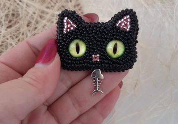 Брошь КОТЕНОК