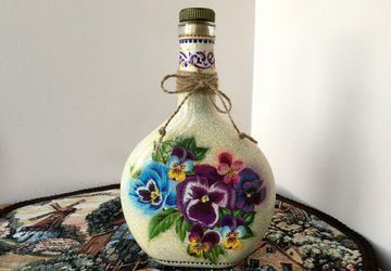 Винтажная бутылочка "фиалки"