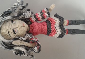 Кукла амигуруми