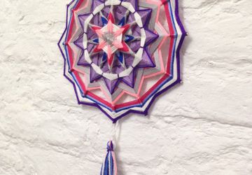 Плетёная Мандала в СПб. Мастер-класс.