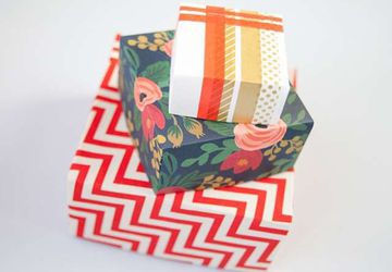 Как сделать подарочную коробку своими руками