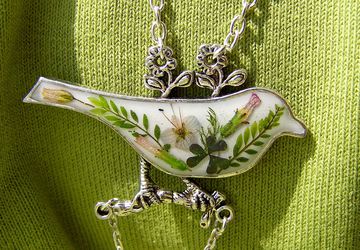 Кулон "Птица певчая"