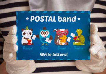 Открытка Postal band