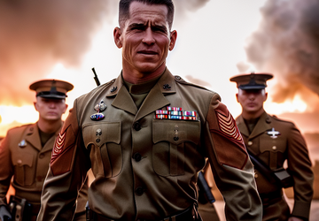 How to make a gift for marine corps