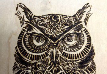 ПИРОГРАФИЯ (выжигание по дереву)