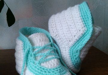 Мятные кеды