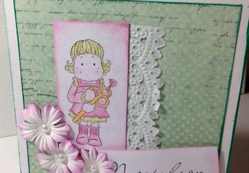 Открытка для девушки