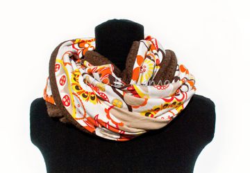 Снуд "Оранжевое настроение"