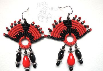 БОХО-СЕРЬГИ "CARMEN"