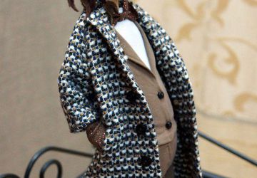 Авторская кукла "Конь в пальто"