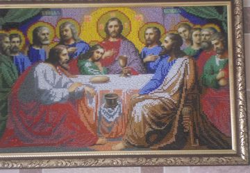 Икона Тайная вечеря