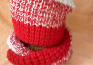Шапка+снуд