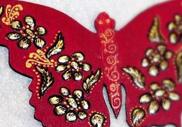 Техника золочения поталью