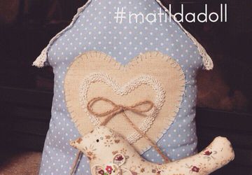 Подушка-скворечник Birdhouse