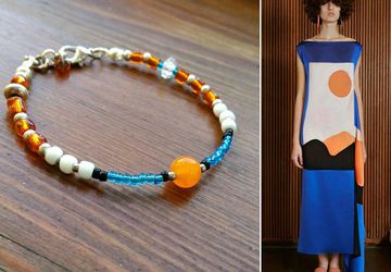 Браслет с нефритом